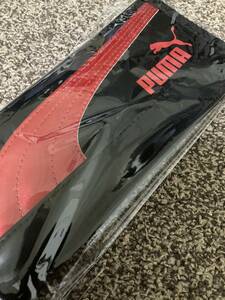 PUMA プーマ レザーロングウォレット PM130 長財布 小銭入れ BK レッド・Ⅰ