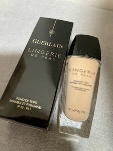 新品即決　GUERLAIN ゲラン　ランジュリード ポー#03ベージ ュナチュレル　ファンデーション 