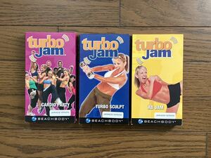 turbo jam VHS 3本