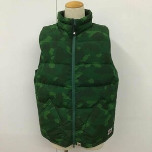 A BATHING APE XL アベイシングエイプ ベスト ベスト 001LJA301011X ダウンベスト ジップアップ Vest 10101520