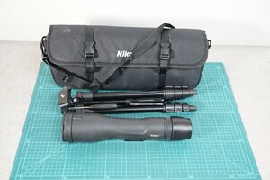 [NZ][K4829710] Nikon ニコン PROSTAFF 3 単眼鏡 フィールドスコープ PF31 16-48x60P 三脚/ソフトケース付き