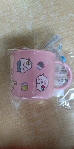 ちいかわ/プラコップ (かき氷) 抗菌 日本製 プラスチック コップ 取っ手付き レンジ食洗器食器乾燥機対応 ピンク 新品・未開封・即決