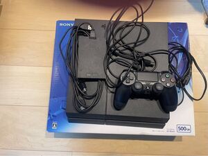 [1円スタート]ps4 500GB 動作確認済。初期化済。外付けHDD(500GB) 