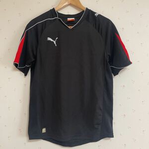 PUMA プーマ 半袖Tシャツ プラクティス Sサイズ ブラック ポリエステル