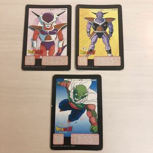 【当時物】ドラゴンボール カード 3枚セット 鳥山明 カードダス ドラゴンボールカードダス トレーディングカード 孫悟空 DORAGON BALL