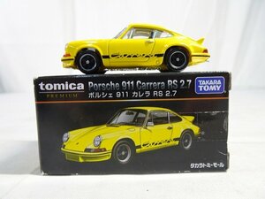 東▲Nwd061/トミカ PREMIIUM ポルシェ 911 カレラ RS 2.7 Porsche Carrera tomica プレミアム ミニカー 旧車 タカラトミー/1円～