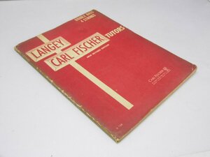 Glp_273256　洋書 Langey-Carl Fischer Tutors　　Double BASS 4 Strings　New Revised Edition