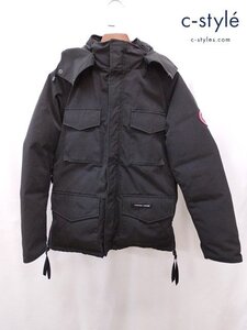 J801c [秋冬][人気] CANADA GOOSE カナダグース ダウンジャケット S ブラック KAMLOOPS 4075JM R | アウター G