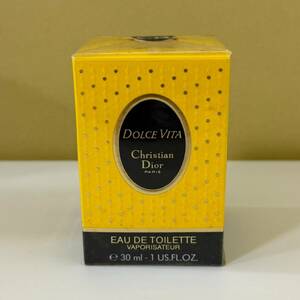 【GSA-0603.4-1】 CD DOLCEVITA EDT 30ml DIOR 香水 パフューム レディース メンズ 保管品 海外 免税 ブランド 未開封