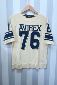 2-2807A/アヴィレックス 半袖ラグランスウェット AVIREX