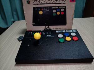 HORI Fighting Stick ファイティングスティック 箱付き　動作未確認 HSJ-12 SFC スーパーファミコン ホリ