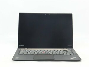 中古Lenovo ThinkPad X1 　 Carbon　Core I7 　14型 通電します　起動しません　ノートパソコン　　詳細不明　　ジャンク扱い
