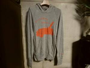 【TMT】スウェットパーカM 日本製 「GAZE MINI FRENCH TERRY PULLOVER HOODIE」 CALIFORNIA DREAMINプリント入り 人気アイテム