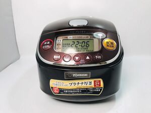 象印 炊飯器 3合 圧力IH式 極め炊き プラチナ厚釜 ダークブラウン NP-RY05-TD