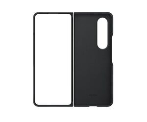 【訳】Galaxy Z Fold4 5G Leather Cover 純正 レザーカバー ケース EF-VF936LBE 海外正規品 (Black/ブラック) [並行輸入品] SCG16 SC-55C