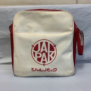 ＪＡＬショルダーバッグ 昭和レトロ　保管品　現状品