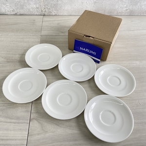 高級洋食器 新品 NARUMI Bone China ナルミ デミタスソーサー 6枚セット 50180-5315 ホテル レストラン 飲食店 /51685在★31