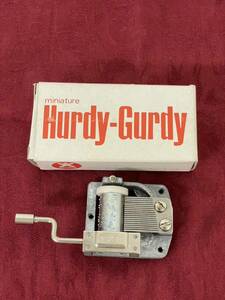 Hurdy Gurdy　ハーディ・ ガーディ　西洋古楽器　弦楽器　パーツ　部品　miniature　XFORM