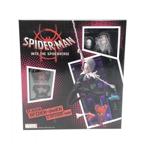 【中古】千値練 SVアクション スパイダー・グウェン＆スパイダー・ハム スパイダーマン：スパイダーバース[240010396822]