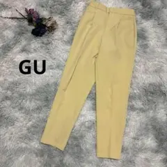 【GU】レディース　パンツ　仕事　キレイめ　カジュアル　Sサイズ　ウエストゴム