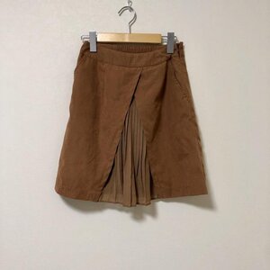 Rew de Rew S ルゥデルゥ スカート ミニスカート Skirt Mini Skirt Short Skirt 茶 / ブラウン / X ベージュ / ベージュ / 10004044