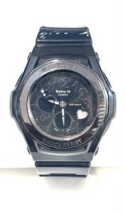 【B】【13008】☆★CASIO　カシオ　BABY-G　BGA-102　5070　レディース　ブラック　不動　ハート　WR10BAR　　現状品☆★