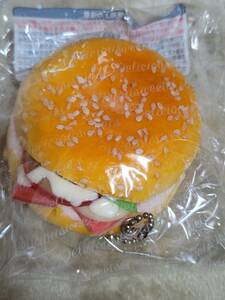 本物そっくり！ ハンバーガー ボールチェーン