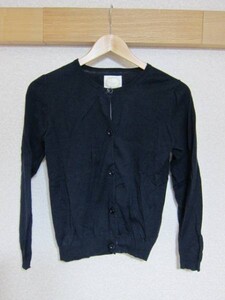 1st Cardigan カーディガン ブラック ファーストカーディガン