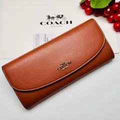 新商品コーチレデイーズ長財布　COACH ラグジュアリージオメトリック