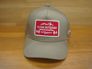 新品Clef (クレ) LUMBERJACK MESH CAP BEIGE・・CLEAN OUTDOORS (クリーンアウトドアーズ)シリーズ