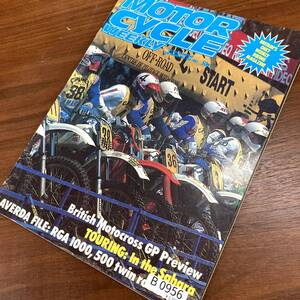 B0956　「MOTOR CYCLE WEEKLY」クラシック　ヴィンテージバイク　英国車 バイク カスタム 古本　雑誌 旧車　当時物　ビンテージ　自動車