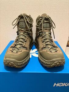 ホカオネオネ HOKA ONE ONE TOR ULTRA HI OLIVE 27cm