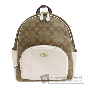 COACH コーチ 5671 シグネチャー リュック・デイパック PVC レディース 中古