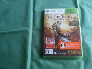 ★即決新品 マイクロソフト XBOX360 キングダムズ オブ アマラー レコニング KINGDDOMS OF AMALUR RECKONING