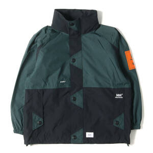 WTAPS ダブルタップス ジャケット サイズ:S 20SS HELLY HANSEN ヘリーハンセン クルージング ジャケット BOW JACKET グリーン ブラック