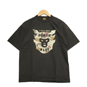 WC760C13 未使用 HUMAN MADE × KAWS ヒューマンメイド カウズ GRAPHIC T-SHIRT #2 半袖 Tシャツ Lサイズ ブラック XX27TE012 /26