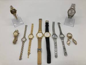 【10点まとめ売り・１円スタート】CITIZEN Roberta di Camerino SEIKO Dolce swatch CERRUTI 1881 etc.. セイコー シチズン 腕時計 U241130