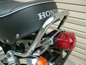 モンキー　グラブバー　１２ｖ　５Ｌモンキー用　スティールメッキ仕様　HONDA 5-59-01:151