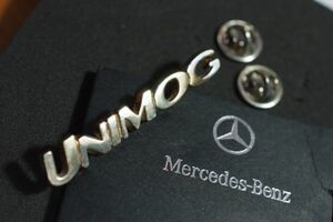 ■ Mercedes Benz ウニモグクラブ ピンバッジ W50mm キャンピングカー メルセデスベンツ UNIMOG u5000u4000u1000u435u424u416u406 ocitye