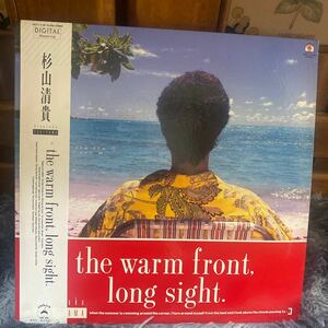 見本盤★LPレコード★邦楽★杉山清貴★THE warm Front. Long Sight.★3枚組★レコード大量出品中