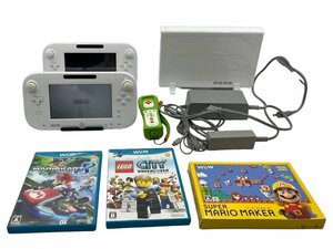 Nintendo 任天堂 ニンテンドー WiiU カセット セット 本体 WUP-101 WUP-010 RVL-036 ゲームパッド リモコン テレビゲーム機 マリオカート8