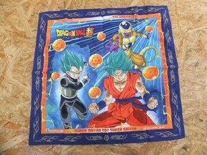 ドラゴンボール スーパー 超 DRAGON BALL SUPER バンダナ ハンカチ アニメグッズ ネイビー