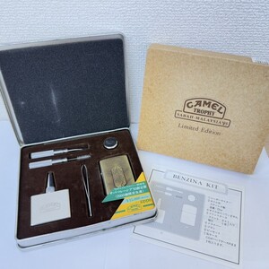 F819-K52-152▲【未使用】 Zippo ジッポ オイルライター CAMEL TROPHY キャメルトロフィー サバ・マレーシア