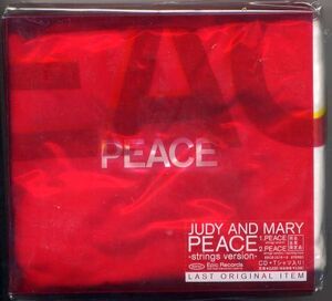 ☆JUDY AND MARY 「PEACE -strings version-」 完全生産限定盤 CD+Tシャツ 新品 未開封