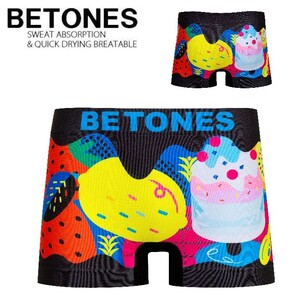 BETONES ビトーンズ パンツ メンズ ボクサーパンツ MEMORIES MEMO001フリーサイズ 速乾 伸縮下着 アンダーウエア インナー