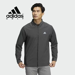 ■【M】定価15,400円 アディダス GOLF WIND. RDY ストレッチ フルジップジャケット■