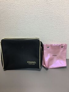 CHANEL シャネル コスメポーチ コスメバッグ 小物入れ まとめて2点