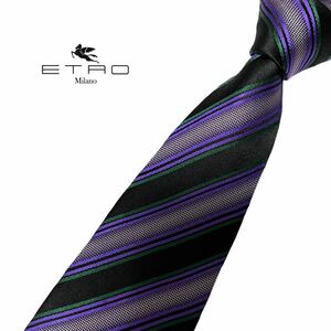 ETRO ネクタイ レジメンタル柄 ストライプ柄 エトロ USED 中古 m270