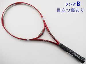 中古 テニスラケット プリンス オースリー エックスエフ スピードポート レッド MPプラス 2008年モデル (G2)PRINCE O3 XF SPEEDPORT RED M