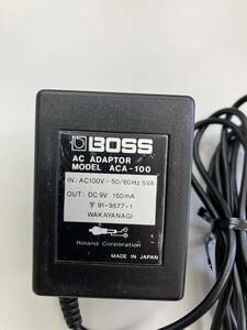 【 即決 】BOSS ACA-100 ACアダプター 送料込 匿名配送